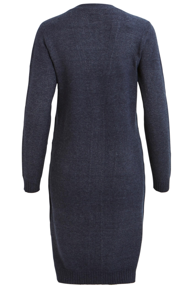VIRIL LONG L/S KNIT CARDIGAN - NOO 14042770 Total Eclipse / Melange